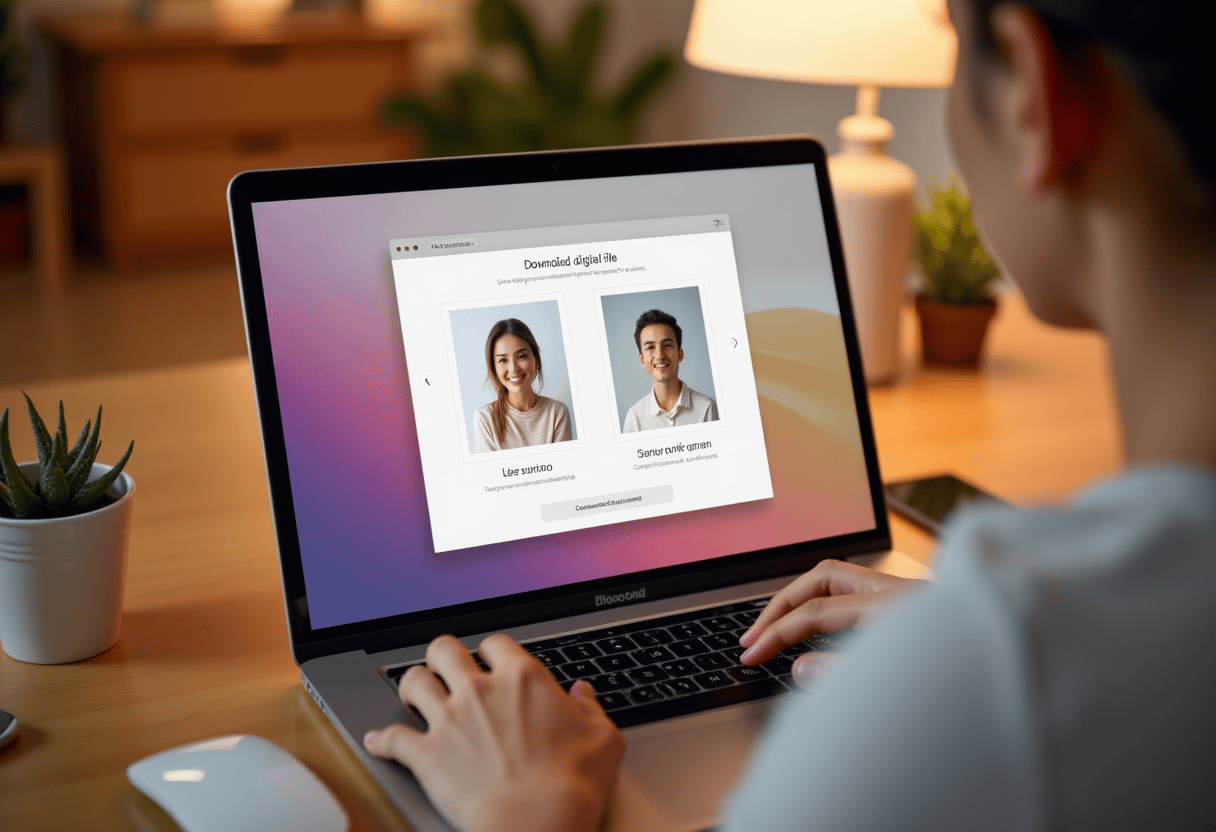 Step 5 — Save the digital file