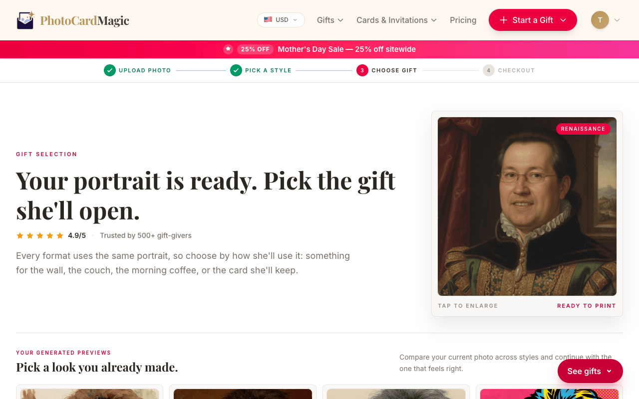 Step 3 — Generate the preview