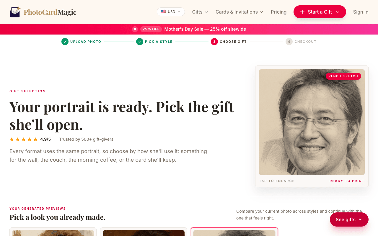 Step 3 — Generate the preview