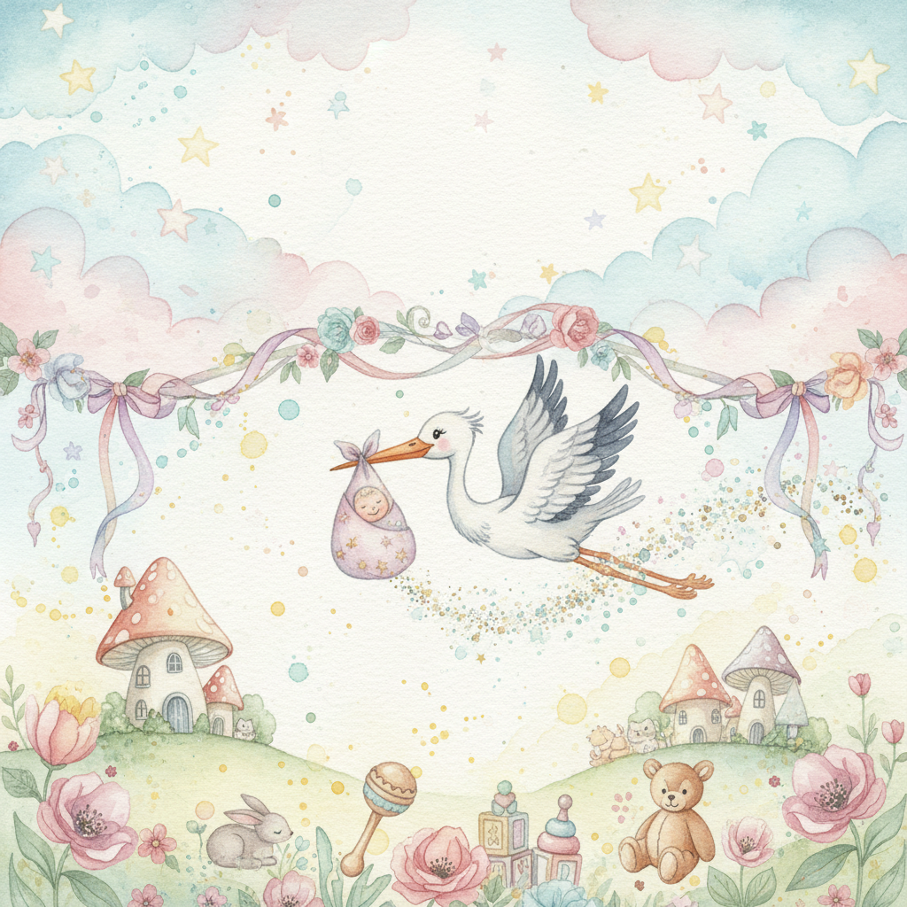 Baby Shower card sample