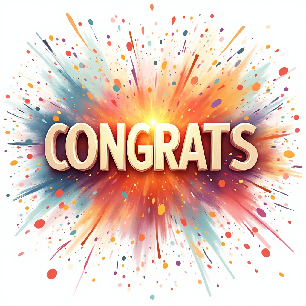 Thank you card sample