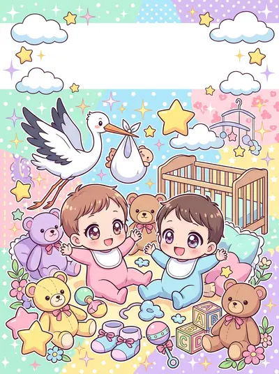 Baby Shower Chibi preview
