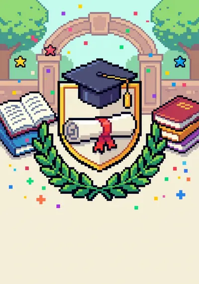Graduation Achievement 8-Bit Classic preview
