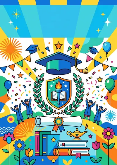 Graduation Achievement Isometric preview