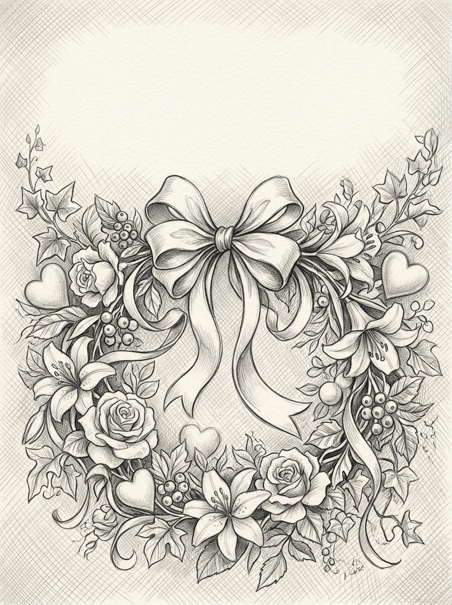 Gratitude And Thanks Pencil Drawing preview