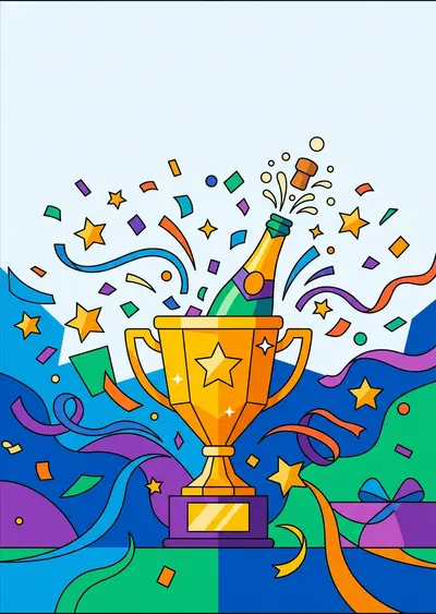 Congratulations Celebration Flat Design preview