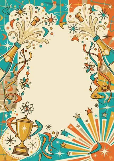 Congratulations Celebration Mid-Century preview