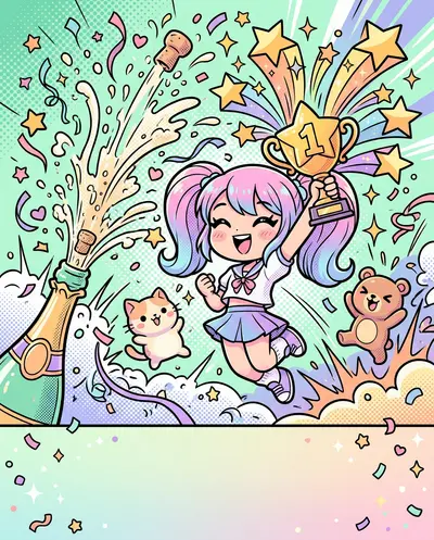 Congratulations Celebration Kawaii preview