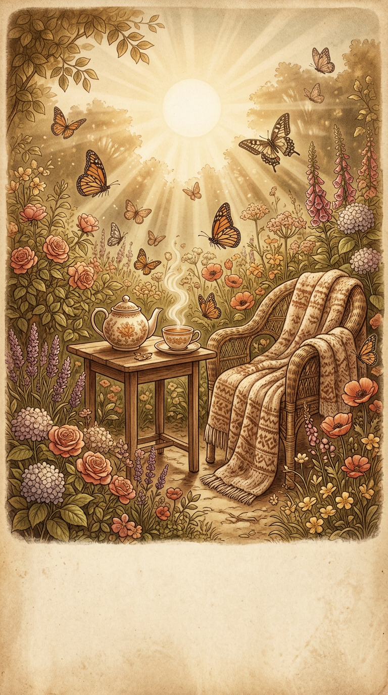 Get Well Wishes Sepia Nostalgia preview