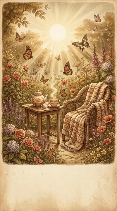 Get Well Wishes Sepia Nostalgia preview