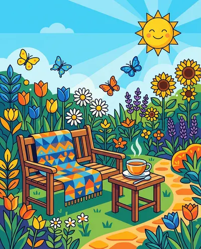 Get Well Wishes Flat Design preview