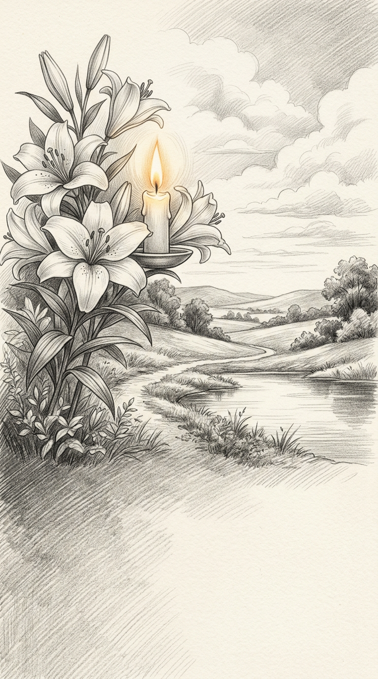 Sympathy And Comfort Pencil Drawing preview