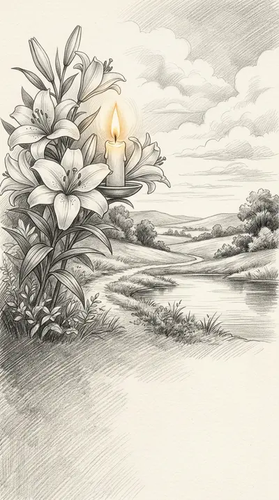 Sympathy And Comfort Pencil Drawing preview