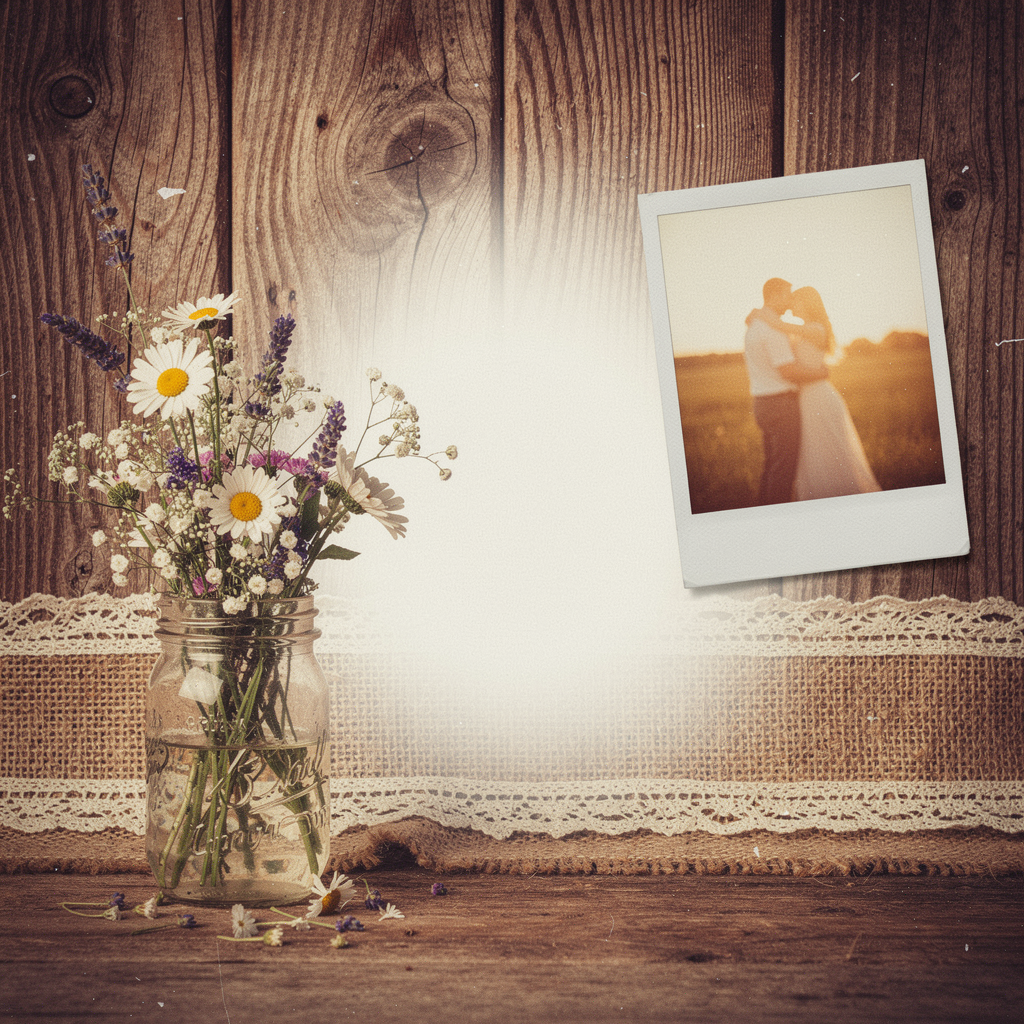 Rustic Wedding Invitation preview