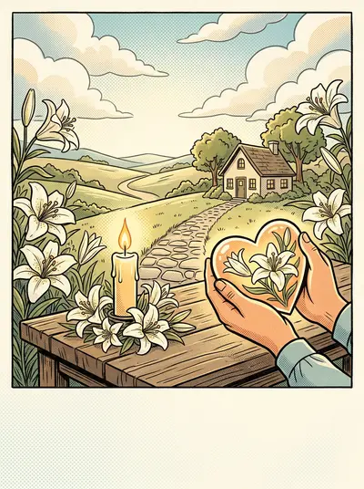 Sympathy And Comfort Retro Cartoon preview