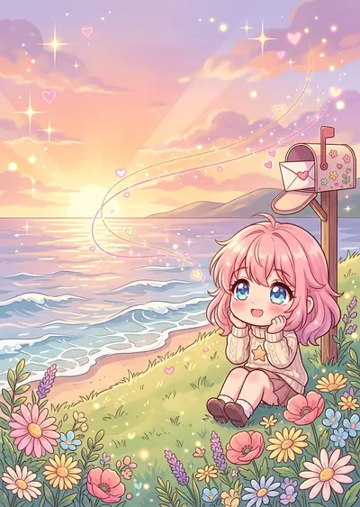 Thinking Of You Chibi preview