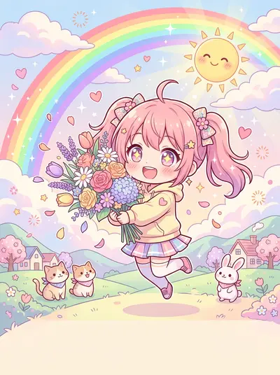 Just Because Kindness Chibi preview