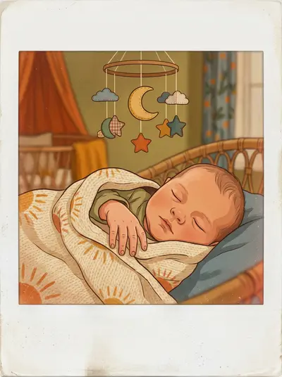 New Baby Arrival Polaroid preview