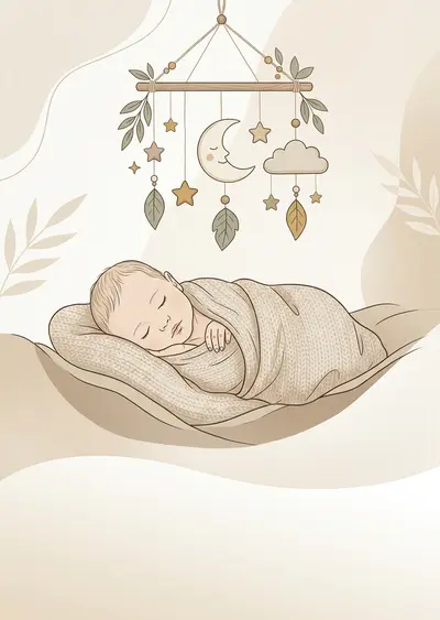 New Baby Arrival Japandi preview