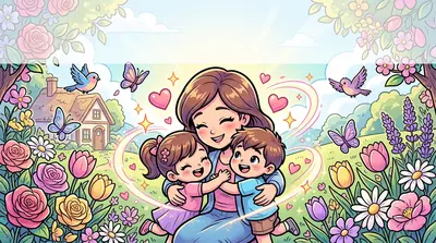 Mother's Day Love Kawaii preview