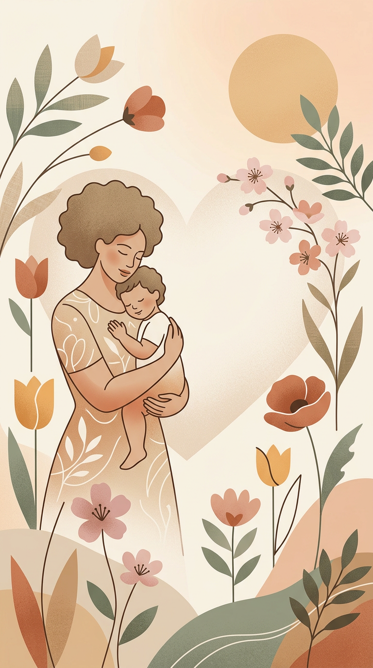 Mother's Day Love Japandi