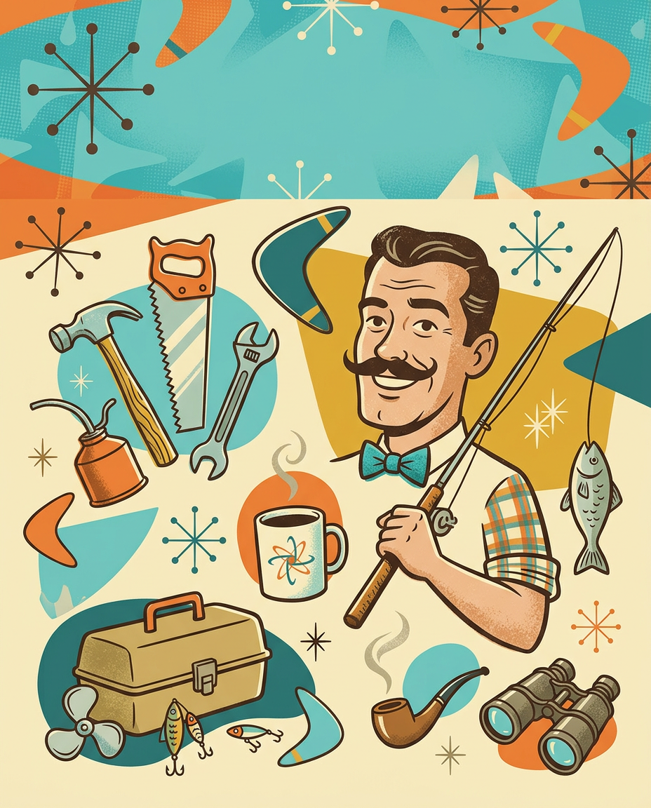 Father's Day Appreciation Mid-Century preview