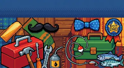 Father's Day Appreciation 8-Bit Classic preview