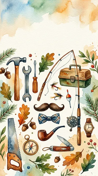 Father's Day Appreciation Watercolor Garden preview