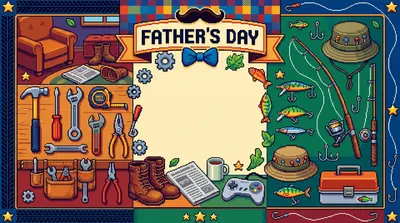 Father's Day Appreciation 16-Bit preview