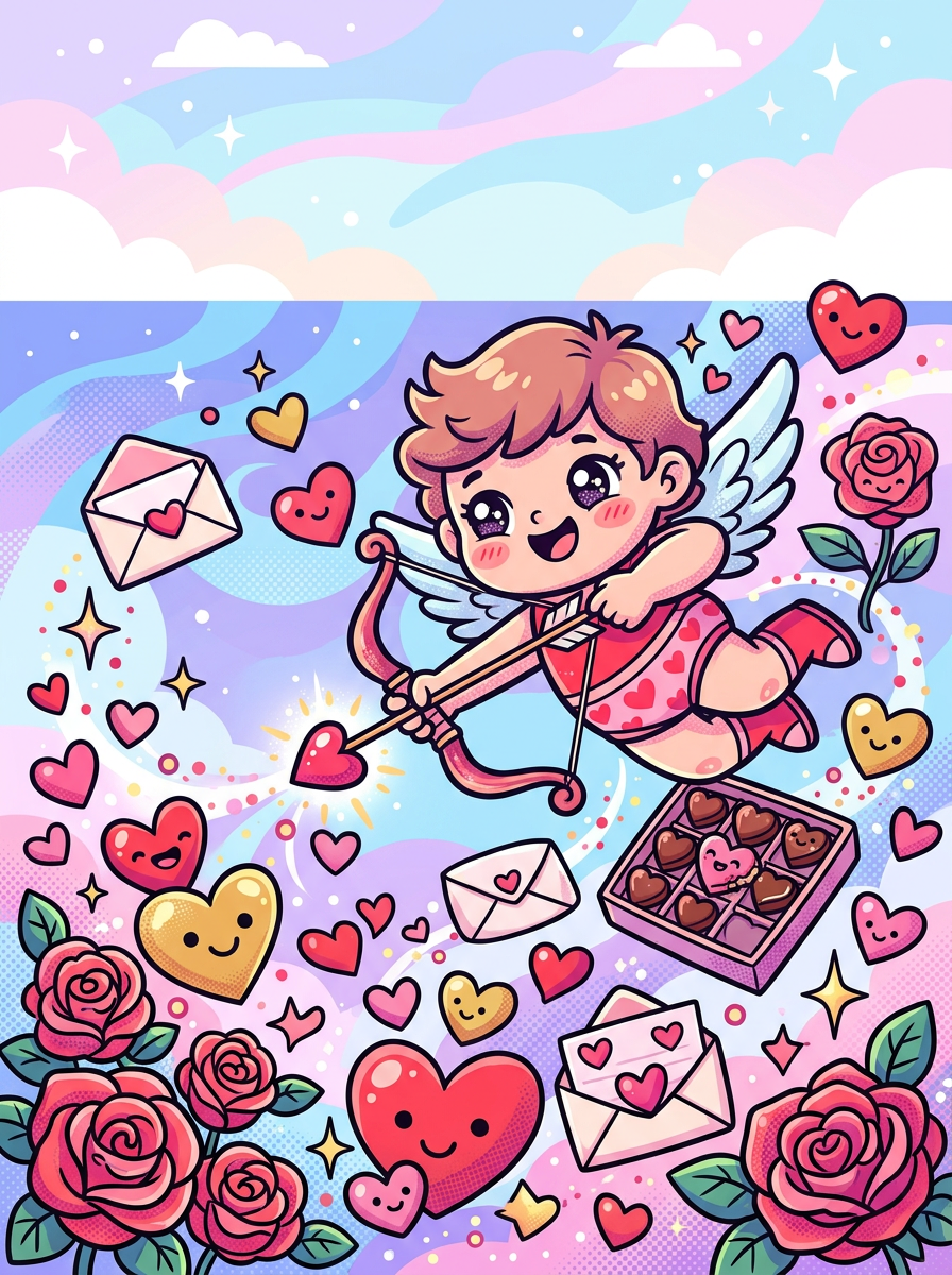 Valentine's Day Romance Kawaii preview