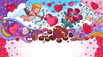 Valentine's Day Romance Isometric preview