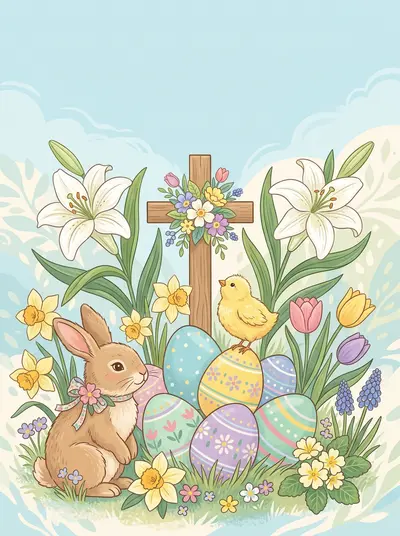 Easter Celebration Studio Shot preview