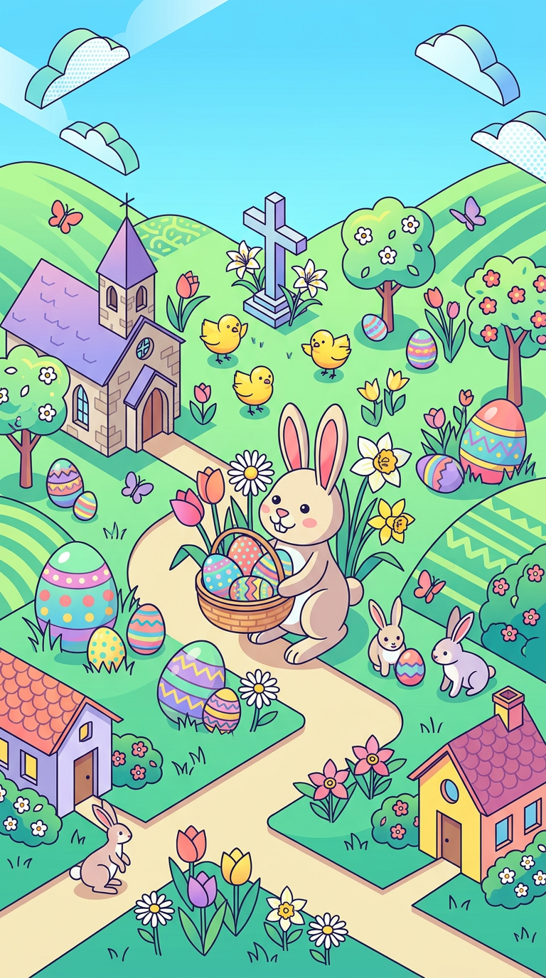 Easter Celebration Isometric preview