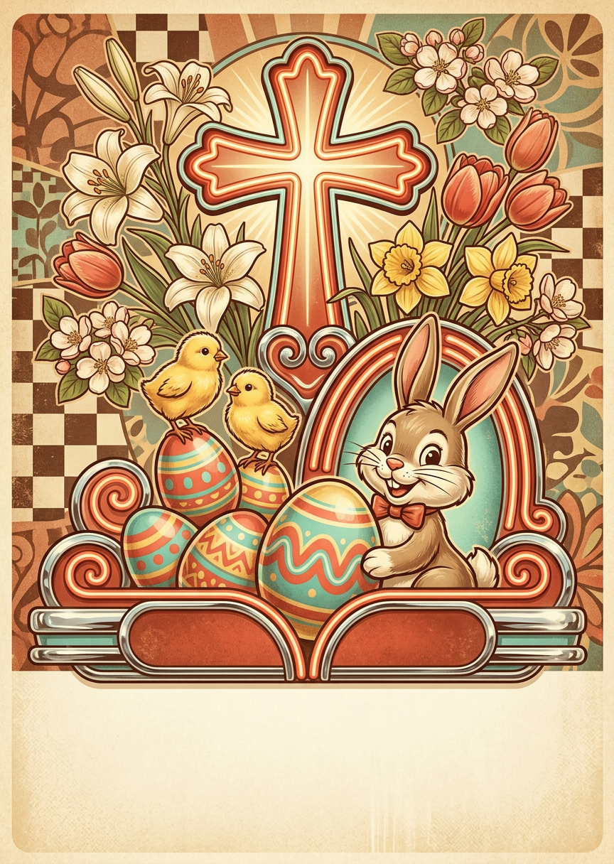 Easter Celebration Retro Diner preview