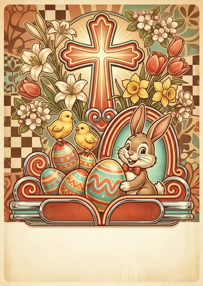 Easter Celebration Retro Diner preview