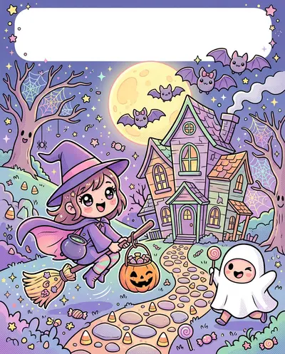 Halloween Spooky Fun Kawaii preview