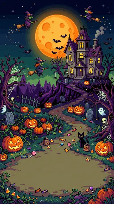 Halloween Spooky Fun 16-Bit preview