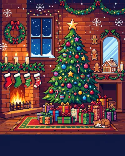 Christmas Holiday 8-Bit Classic preview