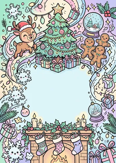 Christmas Holiday Kawaii preview