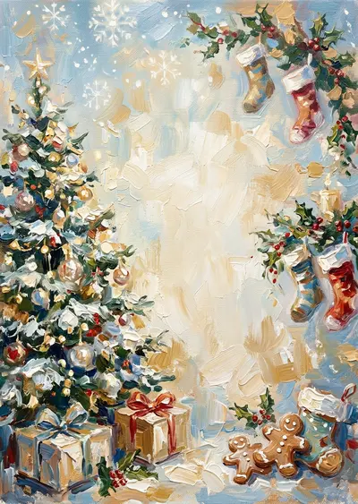 Christmas Holiday Impressionist preview