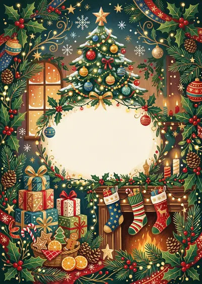 Christmas Holiday Studio Shot preview