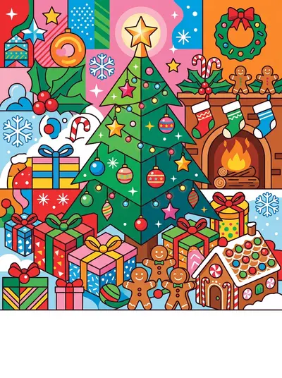 Christmas Holiday Isometric preview