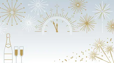 New Year Celebration Clean Lines preview