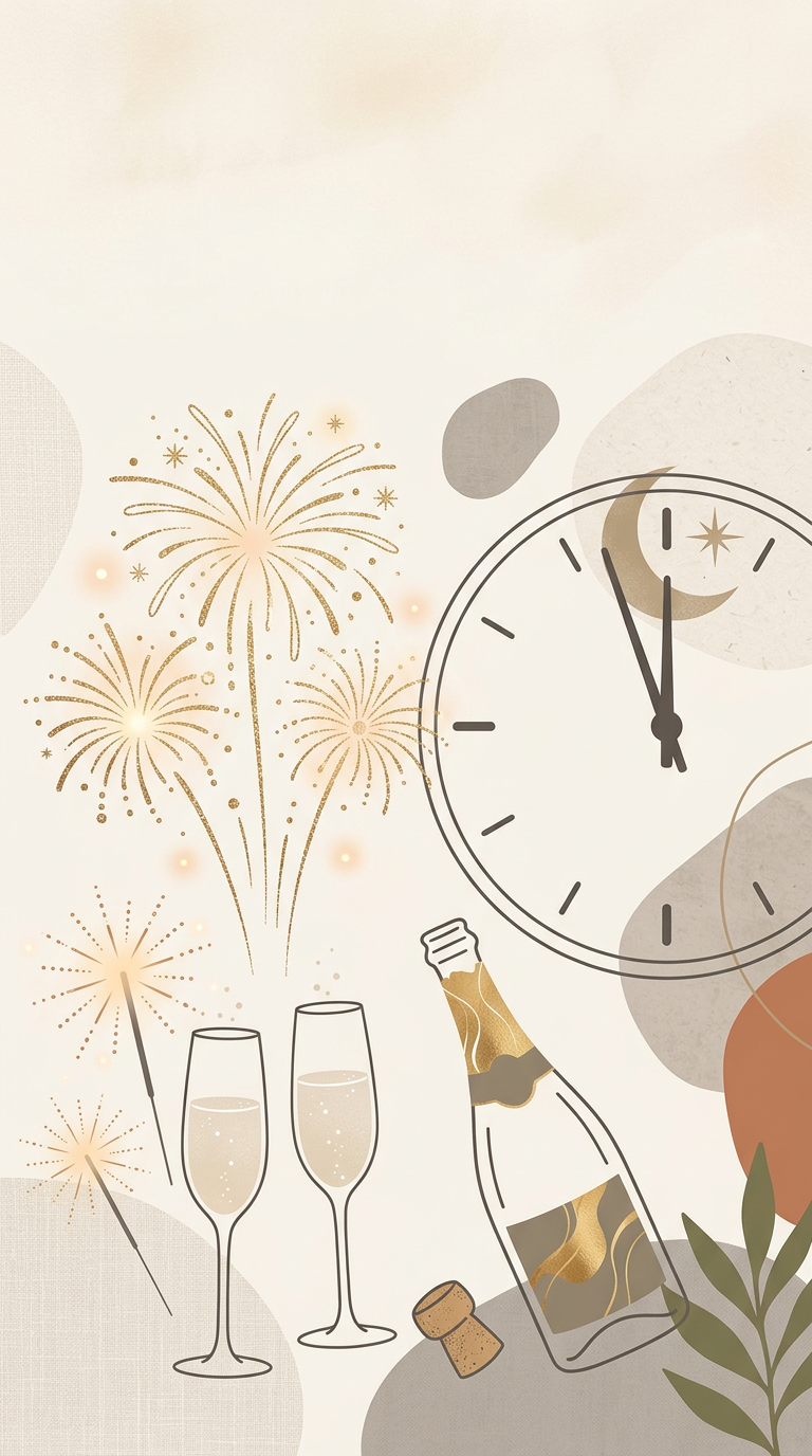 New Year Celebration Japandi preview