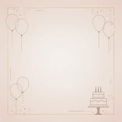 Elegant Script Birthday preview