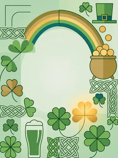 St. Patrick's Day Irish Clean Lines preview