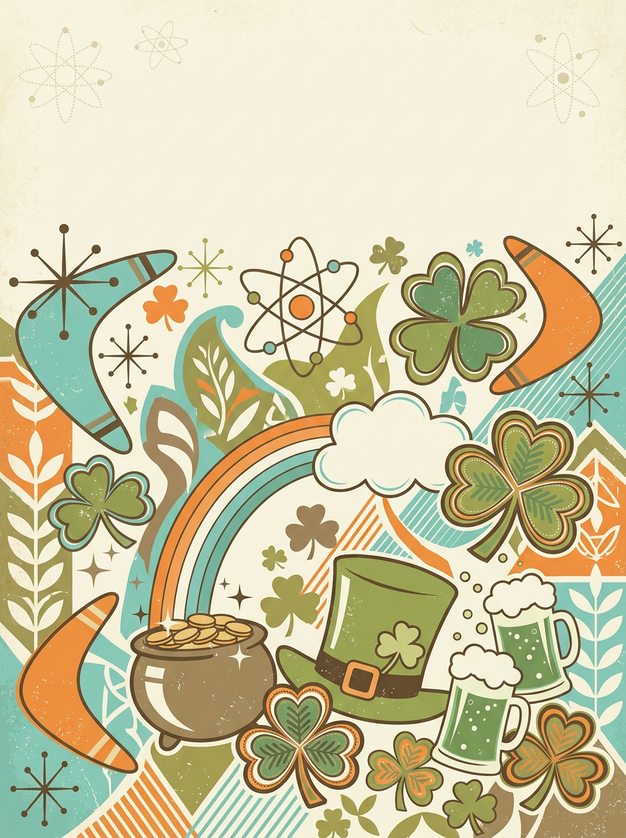 St. Patrick's Day Irish Mid-Century preview