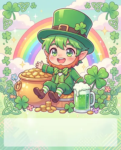 St. Patrick's Day Irish Chibi preview