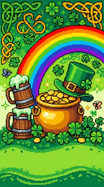 St. Patrick's Day Irish 8-Bit Classic preview