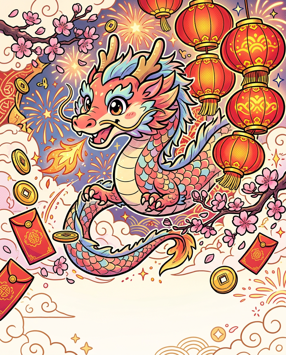 Lunar New Year Kawaii preview
